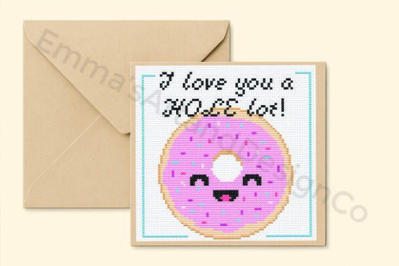 Download Stitched Valentines Day Card - Day Collection