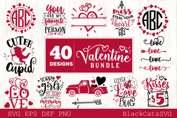 Download Valentine's Day Bundle 40 Designs - Day Collection