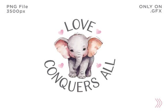 Download Happy Valentine's Day Elephant PNG Shirt - Day Collection