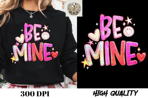 Download Be Mine Playful Valentine Lettering,Cute - Playful valentine Collection