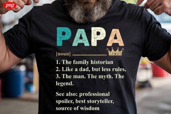 Download Papa Definition Funny Father's Day PNG - Day Collection