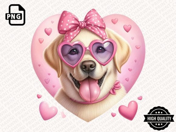 Download Valentine's Day Dog Coquette Clipart PNG - Day Collection