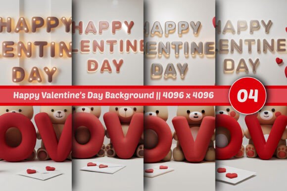 Download Happy Valentine's Day Background V2 - Day Collection