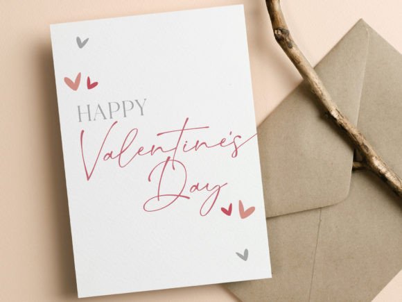 Download Valentine's Day Card Printable Hearts - Day Collection