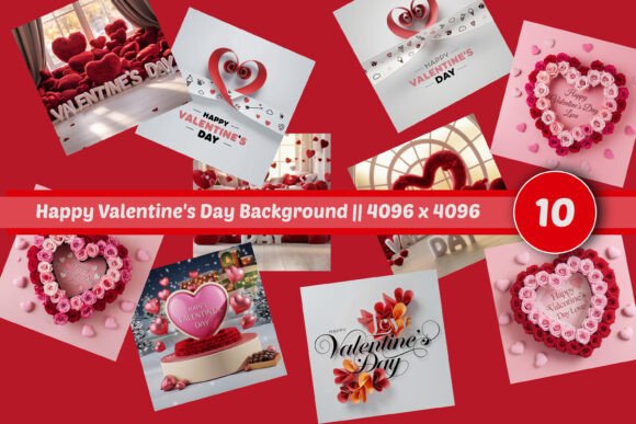 Download Happy Valentine's Day Background V5 - Day Collection
