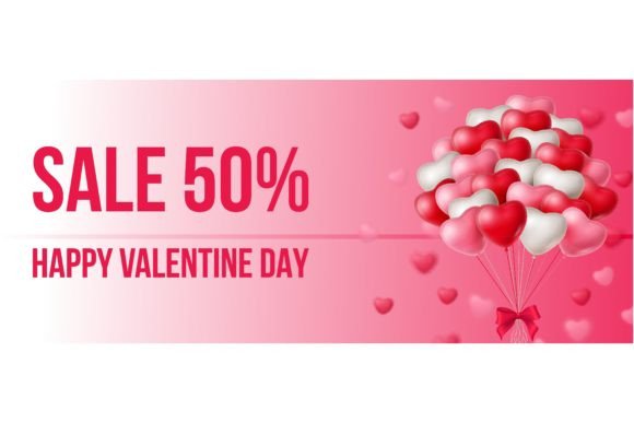 Download Sale, Happy Valentine Day Lettering with - Day Collection