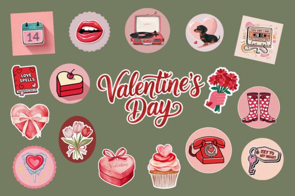 Download Valentine’s Day Sticker Pack - Day Collection