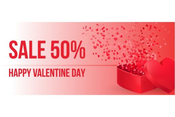Download Sale, Happy Valentine Day Lettering with - Day Collection