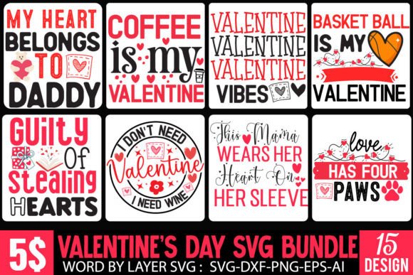 Download Valentine's Day SVG Bundle,Valentine SVG - Day Collection
