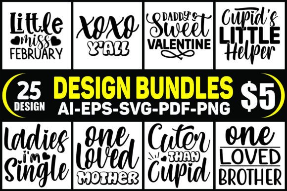 Download Valentine's Day Designs Bundle - Day Collection