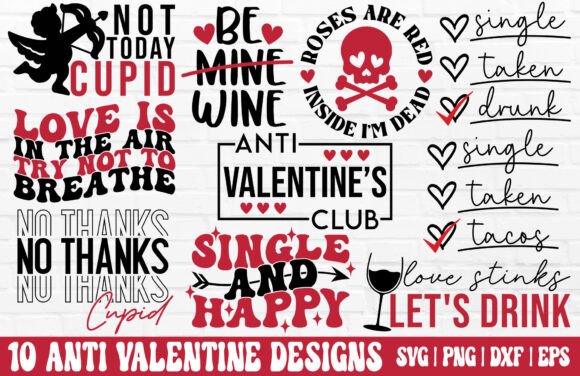 Download Funny Anti Valentine's Day Designs - Day Collection
