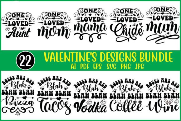 Download Valentine's Day Designs Bundle - Day Collection