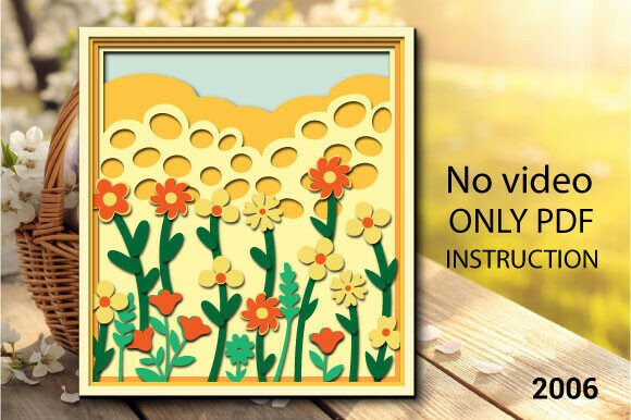 Download Mother's Day Spring Floral Frame SVG2006 - Day Collection