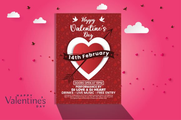Download Valentines Day Party Template Design - Day Collection