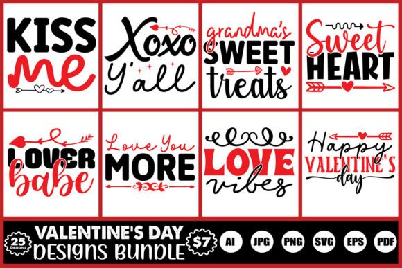Download Valentine's Day Designs Bundle - Day Collection