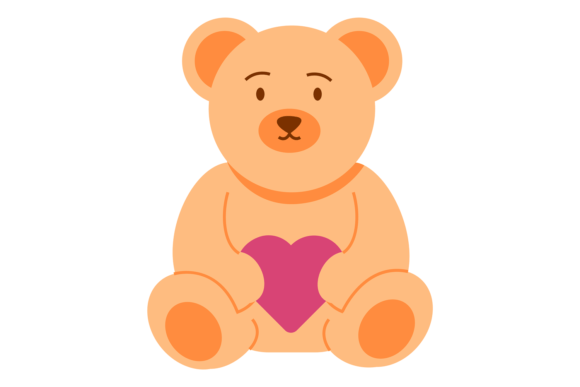 Download Teddy Bear with Heart. Romantic Gift. so - Romantic gift Collection