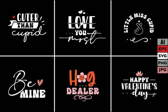 Download Valentine's Day Bundle T Shirt Design - Day Collection