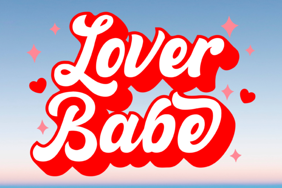 Download Lover Babe Retro Valentines Day Svg - Day Collection