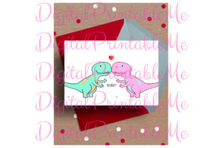 Download Dinosaur Valentine's Day Card Love Dino - Day Collection