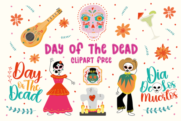 Download Day of the Dead Clipart Free - Day Collection