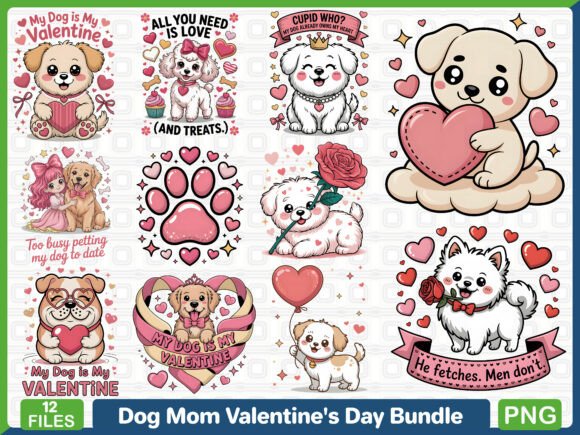 Download Dog Mom Valentine's Day Bundle - Day Collection