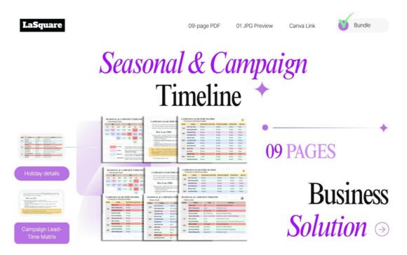 Download Holiday Operational &amp; Campaign Timeline - Day Collection