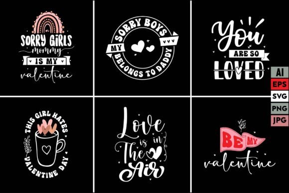 Download Valentine's Day Bundle T Shirt Design - Day Collection