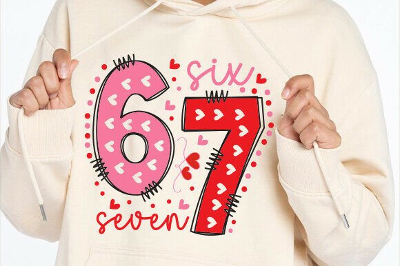 Download Six Seven 6 7 Valentines Day Png Trendy - Day Collection