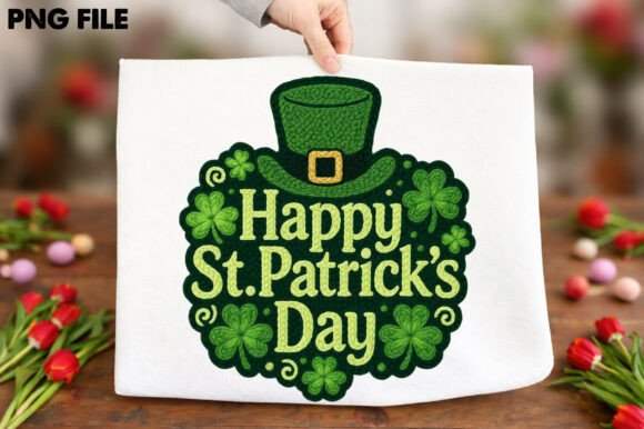 Download Happy St Patrick’s Day Crochet PNG - Day Collection