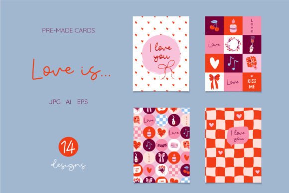 Download Valentine's Day Cards Printable | Love - Day Collection