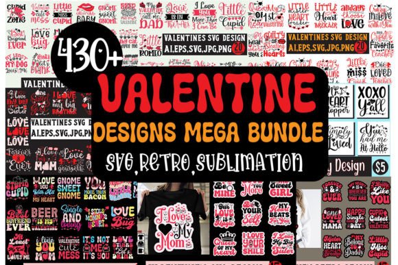 Download Valentine’s Day Designs Mega Bundle - Day Collection