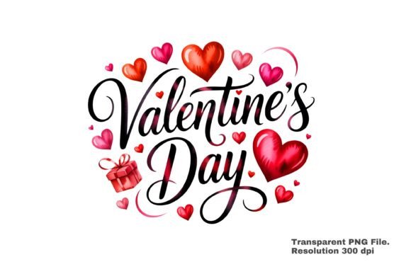 Download Valentine's Day Hearts Design PNG - Day Collection