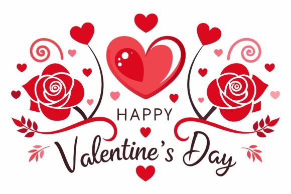 Download Elegant Happy Valentine's Day Design Wit - Day Collection
