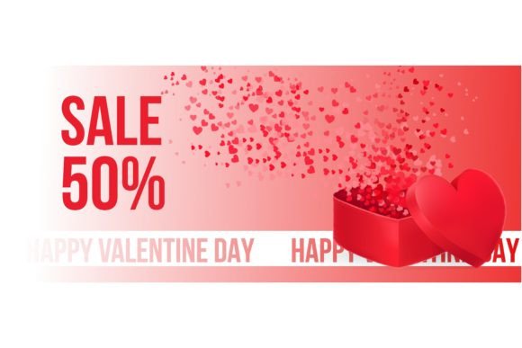 Download Sale, Happy Valentine Day Lettering and - Day Collection