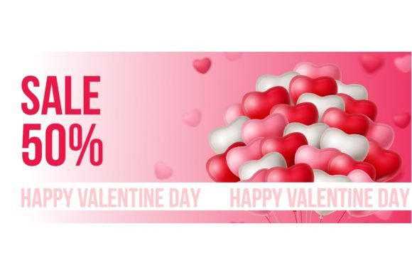 Download Sale, Happy Valentine Day Lettering and - Day Collection