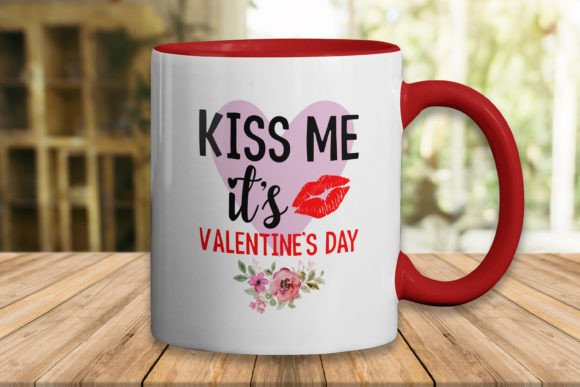 Download Kiss Me Valentine's Day Mug Design - Day Collection