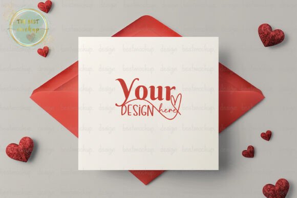Download Valentine's Day Spring Card Mockup - Day Collection